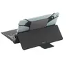 Image de - Clavier et étui (étui de protection) - universel, pour tablettes de 9" à 11" - avec pavé tactile - sans fil - Bluetooth - AZERTY - Français - noir