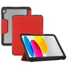 Image de - Etui à rabat pour tablette - robuste - avec un dos transparent et des coins renforcés - rouge - 11" - pour Apple 10.9-inch iPad Wi-Fi, Wi-Fi +
