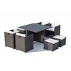 Image de Salon de jardin resine tressee 8 personnes 9 pieces