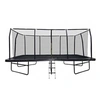 Image de Trampoline de Jardin Rectangulaire XXL 518 x 305 cm - modèle Famille - avec Filet de sécurité, Matelas de Protection et Echelle