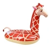 Image de Bouée Gonflable XXL Chevauchable, Piscine & Plage, Flotteur Deluxe - Giraffe 140x140x105cm