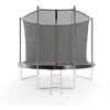 Image de Trampoline de jardin ø 305 cm- 10FT- Filet intérieur, Matelas de protection et Echelle - Noir