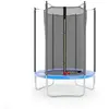 Image de Trampoline de jardin Cocon ø150 cm- 5FT- Filet intérieur, Matelas de protection - Bleu