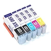 Image de - x5 Cartouches Canon PGI-580XXL CLI-581XXL compatibles (1 Noir XL, 1 Noir, 1 Cyan, 1 Magenta, 1 Jaune)