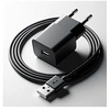 Image de Chargeur secteur et câble USB charge et synchronisation pour liseuse Kobo Vox (sans wifi) - 100 cm -