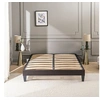 Image de - Sommier à lattes en bois KIT15 90x190 cm - Coloris Gris anthracite - Livré en kit