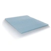 Image de Matelas et sur-matelas 90x190 cm olympe accueil moelleux soutien ferme epaisseur 6 cm 7 zones alese(s) protege-matelas