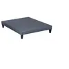 Image de - Sommier TAPISSIER KIT - Gris ciment - 140x190 cm