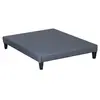 Image de - Sommier TAPISSIER KIT - Gris ciment - 160x200 cm