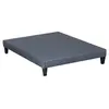 Image de - Sommier TAPISSIER KIT - Gris ciment - 180x200 cm