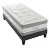 Image de - Ensemble ROYAL 5* 90x190 cm - Matelas Mémoire de forme + Sommier Bois