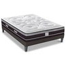 Image de - Ensemble DIVIN 90x190 cm - Matelas Ressorts ensachés + Sommier Bois