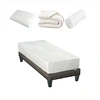 Image de LITERIE - Pack Prêt à dormir PARIS 90x190 cm - Matelas Mémoire de forme + Sommier + Accessoires