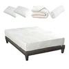 Image de LITERIE - Pack Prêt à dormir PARIS 180x200 cm - Matelas Mémoire de forme + Sommier + Accessoires