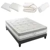 Image de - Pack Prêt à dormir ROYAL 5* 140x200 cm - Matelas Mémoire de forme + Sommier + Accessoires