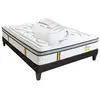 Image de LITERIE - Pack Prêt à dormir REINA 2.0 140x200 cm - Matelas Ressorts ensachés + Sommier + Accessoires