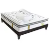 Image de LITERIE - Pack Prêt à dormir REINA 2.0 160x200 cm - Matelas Ressorts ensachés + Sommier + Accessoires