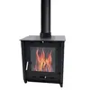 Image de SOLARIS Poêle à bois à accumulation 8,8 - 12 kW - bûches de 45 cm - rendement élevé