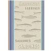 Image de Torchon coton jacquard sardine 50x70 vendu au mètre(...) -