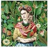 Image de Tissu carré jacquard 48cm x 48cm Carmen(...) - 95 Vert
