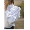 Image de Tissu charmeuse viscose uni vendu au mètre(...) - 0001 Blanc