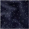 Image de TISSU GLIT DOUBLE GAZE PAILLETE OR vendu au mètre(...) - Nuit/or Bleu