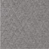 Image de Tissu jersey matelassé losange vendu au mètre(...) - Gris