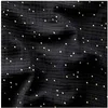 Image de TISSU GLIT DOUBLE GAZE PAILLETE OR vendu au mètre(...) - Noir/or Noir