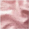 Image de TISSU GLIT DOUBLE GAZE PAILLETE OR vendu au mètre(...) - Blush/or Rose