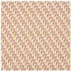 Image de Tissu coton Pamea vendu au mètre(...) - Olive/corail Multicolore