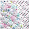 Image de Tissu enfant matelassé coton licorne vendu au mètre(...) - 0001 Blanc