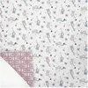 Image de Tissu enfant matelassé chouettes vendu au mètre(...) - 0001 Blanc