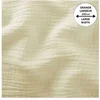 Image de Tissu coton double gaze gaufré grande largeur 280 cm vendu au mètre(...) - 0 Ecru