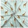Image de Tissu coton enfant girafe vendu au mètre(...) - zefiramenthe