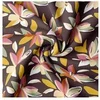 Image de Tissu coton café noir vendu au mètre(...) - maximecafénoir