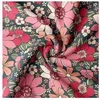 Image de Tissu coton fleuri sur fond bleu vendu au mètre(...) - sunflowerminuit