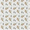 Image de Tissu coton enfant élans vendu au mètre(...) - élanblanc