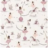 Image de Tissu coton enfant danseuse équilibriste vendu au mètre(...) - EQUILAAFBLANC