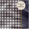 Image de Tissu coton double gaze vichy vendu au mètre(...) - VICHYBLEU
