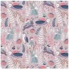 Image de Tissu coton enfant fée dans les bois vendu au mètre(...) - 0008 Violet
