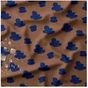 Image de Tissu imperméable nuages bleus vendu au mètre(...) - 0126 Marron