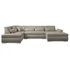 Image de Vermont - Canapé d'angle panoramique en U - XXL - Gauche - Beige