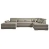 Image de Vermont - Canapé d'angle panoramique en U - XXL - Droit - Beige