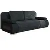 Image de Canape droit BEST MOBILIER 3 places en polyester gris 200 x 200 x 77 cm