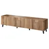 Image de Come - meuble TV - effet bois - 4 portes - 200 cm - Bois