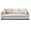 Image de Canape droit LISA DESIGN 3 places en polyester beige 222 x 222 x 85 cm