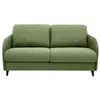 Image de Canape droit BEST MOBILIER 3 places en polyester vert 162 x 162 x 86 cm