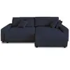 Image de Canape angle fixe LISA DESIGN 4 places en polyester bleu 234 x 234 x 78 cm