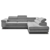 Image de Canape angle fixe BEST MOBILIER 5 places en polyester gris 275 x 275 x 70 cm