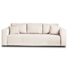 Image de Canape droit BEST MOBILIER 3 places en polyester vert 226 x 226 x 85 cm